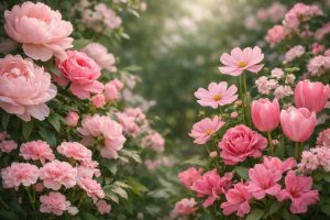 Pink Flowers: 20 Varieties by Light and Zone