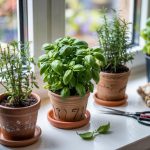 How to Grow Herbs Indoors: Windowsill Light and Pot Size