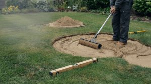 How to Level a Yard: Topdressing, Grading, and Low Spots